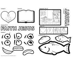 Sunday School Splat Preschool Visuals, Summer 2025