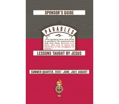 Summer 2020 Bible Study Sponsor's Guide Teachers Book Parables Lessons Taught by Jesus
