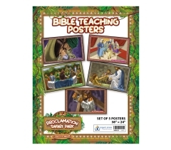 VBS 2023 Proclamation Safari Park Bible Teaching Posters
