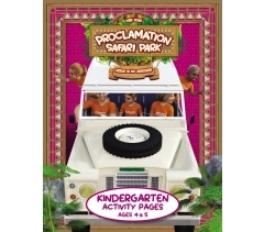 VBS 2023 Proclamation Safari Park Kindergarten Activity Pages 