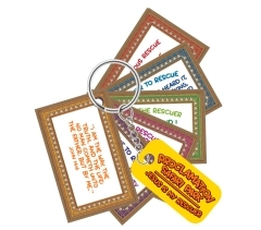 VBS 2023 Proclamation Safari Park Memory Verse Reminders with Keychain