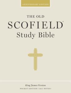 KJV, Old Scofield Study Bible, Pocket Edition, Leather Bound
