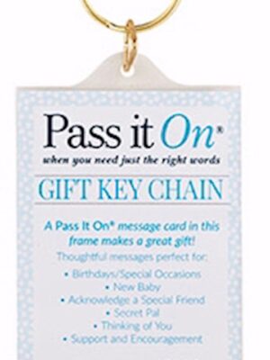 PASS IT ON FRAME KEY CHAIN