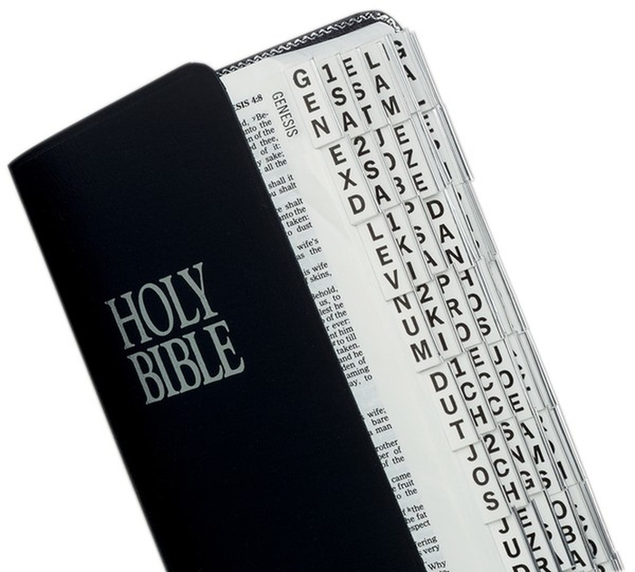 Tabbies, Bible Indexing Tabs, Large Print, Silver-edged tabs - Image 2
