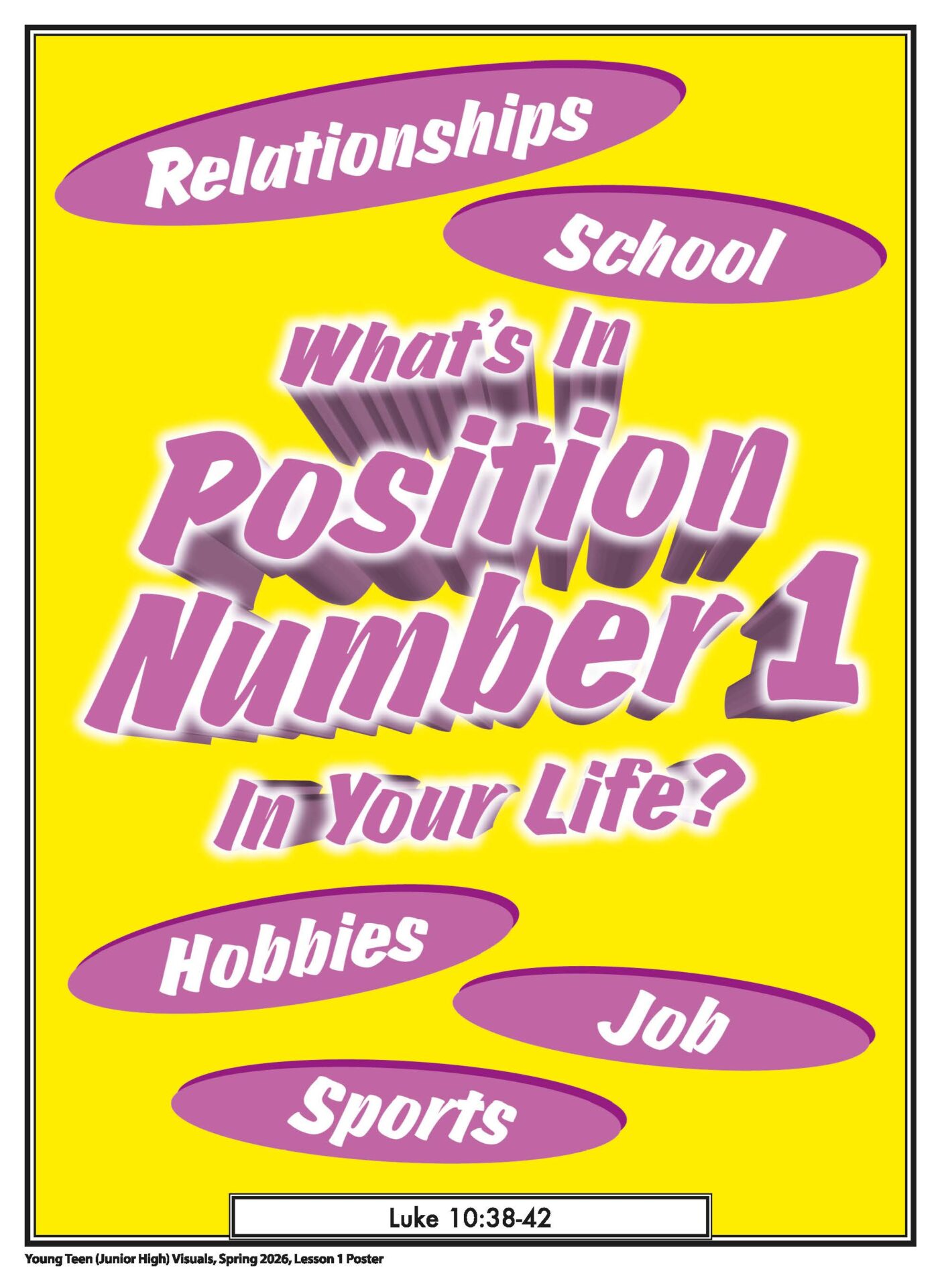 Sunday School YOUNG TEEN VISUALS, Spring 2026 - Image 2