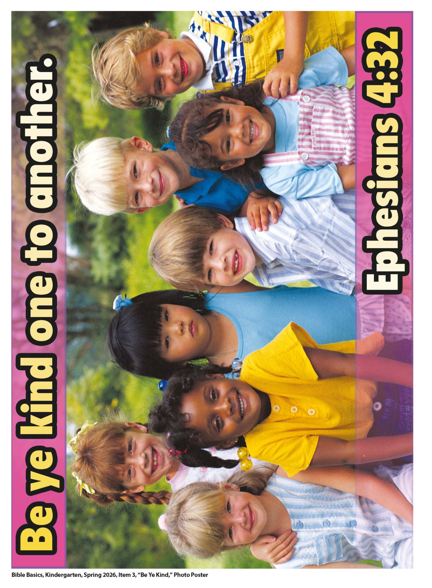 Sunday School BIBLE BASICS KINDERGARTEN VISUALS, Spring 2026 - Image 2