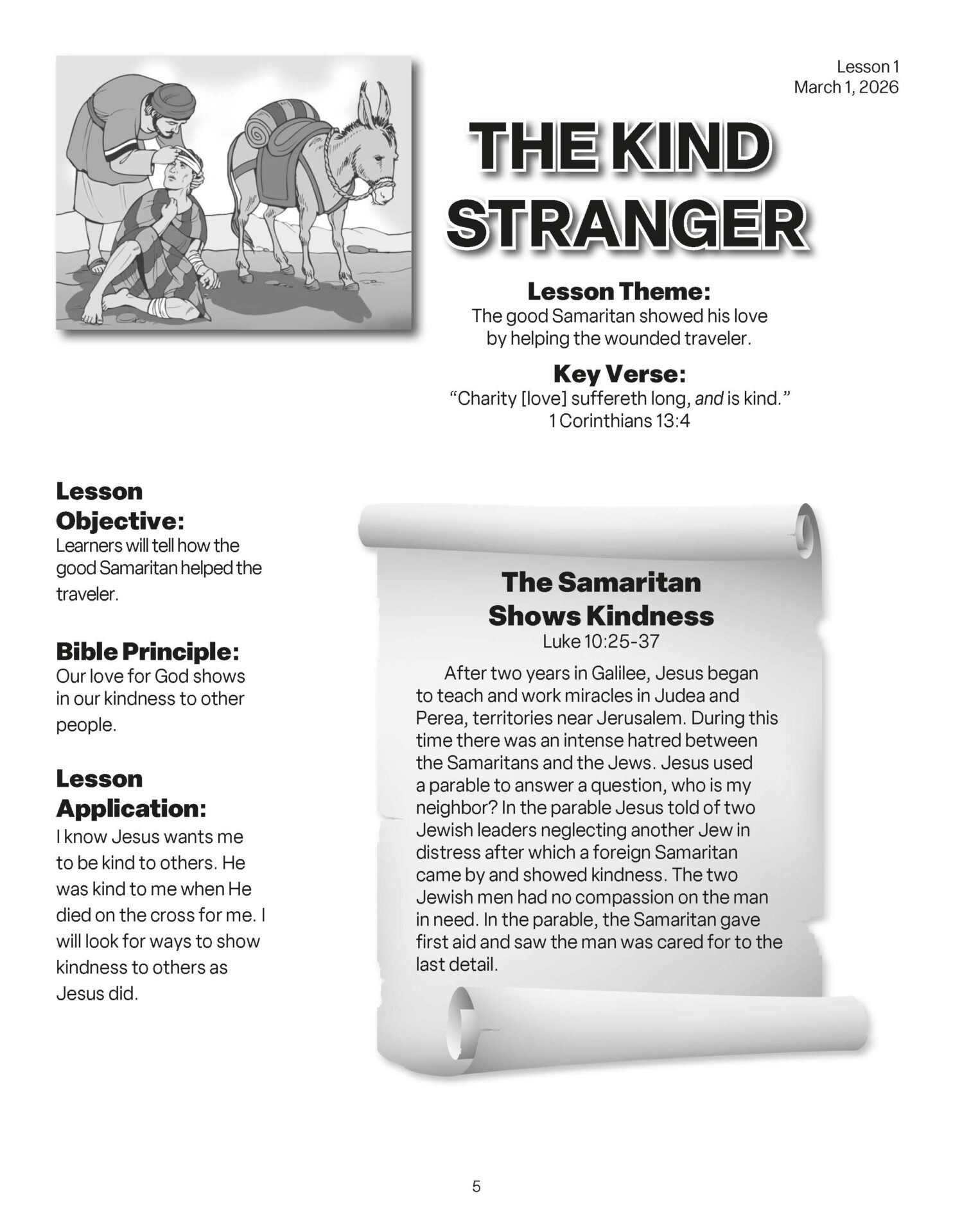 Sunday School BIBLE BASICS BEGINNER TEACHER'S GUIDE, Spring 2026 - Image 4