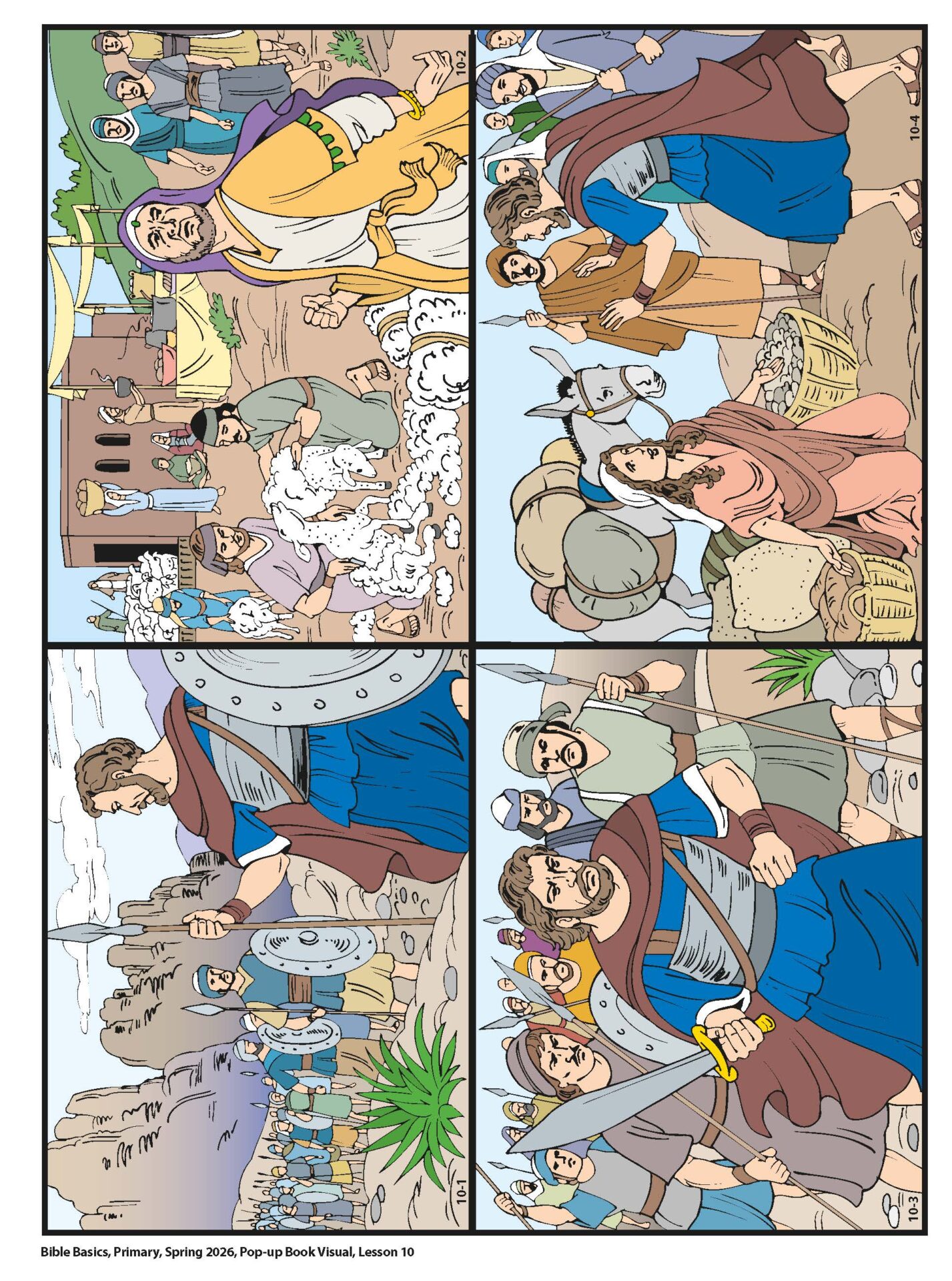 Sunday School BIBLE BASICS PRIMARY VISUALS, Spring 2026 - Image 4