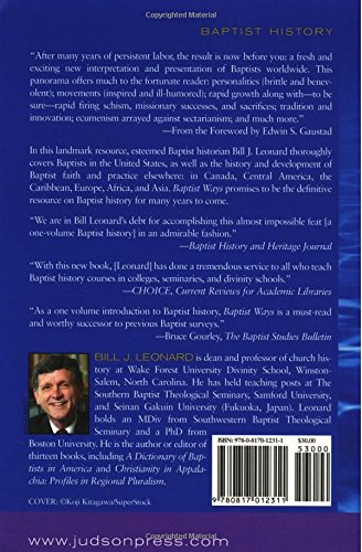 BAPTIST WAYS: A HISTORY by Bill J. Leonard - Image 2