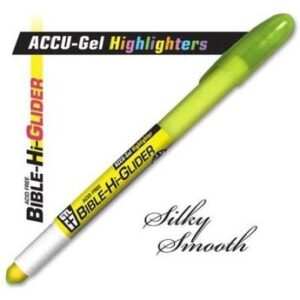 Accu-Gel Bible Hi-Glider Yellow