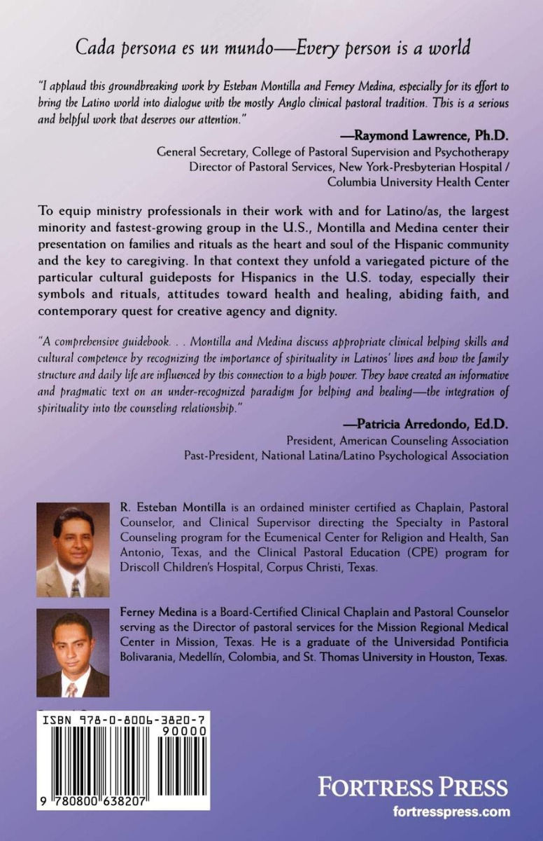 PASTORAL CARE AND COUNSELING WITH LATINO/AS, Creative Pastoral Care and Counseling Series by R. Esteban Montilla and Ferney Medina - Image 2