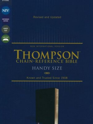 NIV, Thompson Chain Reference, Handy Size, Bonded Leather, Black