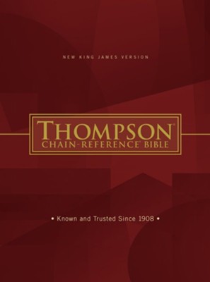 NKJV, Thompson Chain Reference Bible, Hardcover, Red Letter