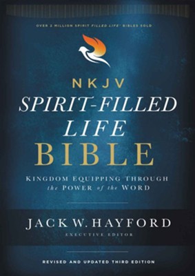 NKJV, Spirit Filled Life Bible, Third Edition, Genuine Leather, Black