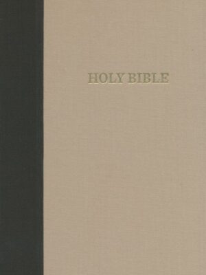 KJV, Reference Bible, Hardcover, Green and Tan, Super Giant Print