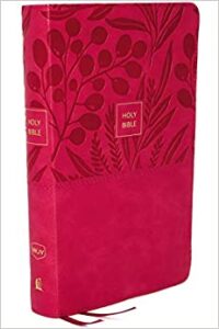 NKJV, Compact Reference Bible, Leathersoft, Pink