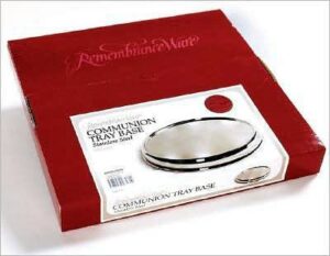 Silver Communion Tray Base