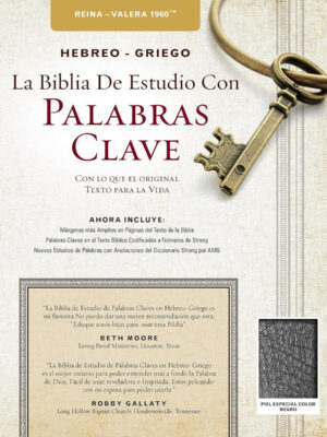 Hebrew-Greek, Key Word Study Bible, Bonded Leather, Black