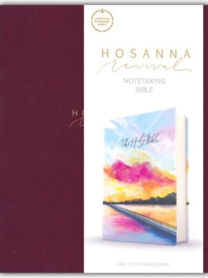 CSB, Notetaking Bible, Hosanna Revival Edition, Cloth Over Boards, Lake
