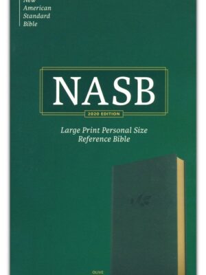 NASB, Personal Size Reference Bible, Imitation Leather, Olive