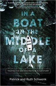 IN A BOAT IN THE MIDDLE OF A LAKE by Patrick and Ruth Schwenk