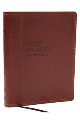 NKJV, NoteWorthy New Testament, Imitation Leather, Brown