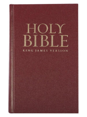 KJV, Pew Bible, Hardcover, Standard Size, Burgundy