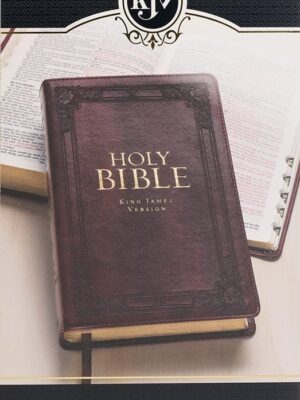 KJV, Holy Bible, Lux Leather, Burgundy, Indexed