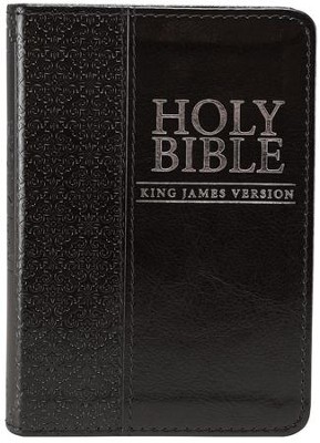 KJV, Mini Pocket Bible, Imitation Leather, Black