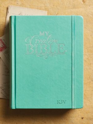 KJV, My Creative Journaling Bible, Hardcover, Teal