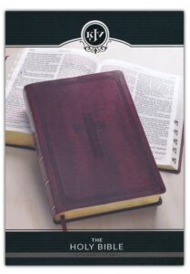 KJV, Holy Bible, Faux Leather, Burgundy, Red Letter, SGP, Thumb Indexed
