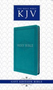 KJV, Thinline Gift and Award Bible, LuxLeather, Turquoise