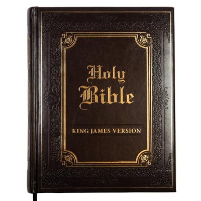 KJV, Family Bible, Soft Leather-look, Brown