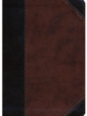 ESV, Compact Bible, Imitation Leather, TruTone Brown/Walnut, Large Print