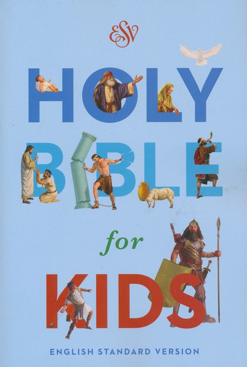 ESV, Holy Bible for Kids, Paperback, Blue