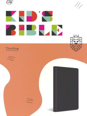 ESV, Kids Thinline Bible, Imitation Leather, Navy with Lion of Judah Design