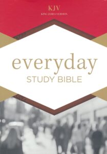 KJV, Everyday Study Bible, Leather Touch, British Tan