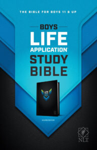 NLT, Life Application Boys Study Bible, Hardcover, Blue