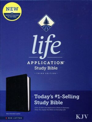 KJV, Life ApplicationStudy Bible, Third Edition, Leatherlike, Black