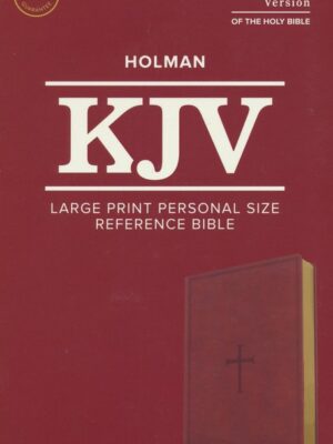 KJV, Personal Size Reference Bible, Imitation Leather, Brown, Large Print