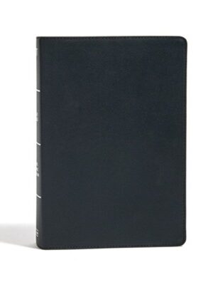 KJV, Reference Bible, Genuine Leather, Black, Super Giant Print