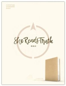 CSB, She Reads Truth Bible, Leather Touch, Champagne Gold