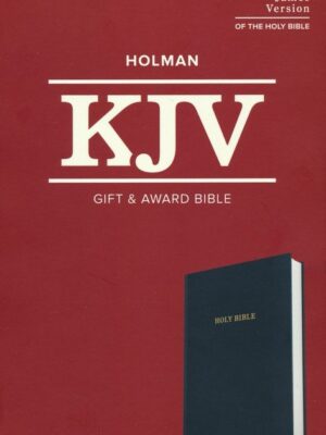 KJV, Gift and Award Bible, Imitation Leather, Black