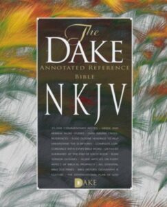 NKJV, BURG BONDED DAKE BIBLE
