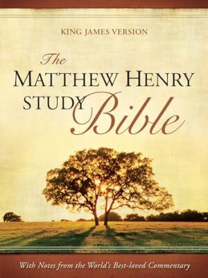 KJ MATTHEW HENRY STUDY BIBLE-HC