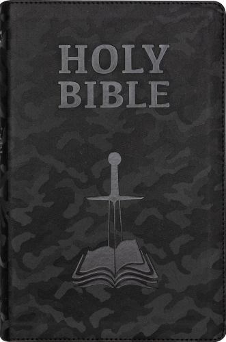 NASB, Children's Edition Bible, Imitation Leather, Midnight Black Camo