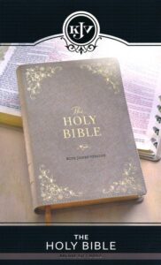 KJV, Holy Bible, Faux Leather, Taupe, Red Letter, Indexed
