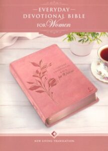 NLT, Devotional Bible for Women, Imitation Leather, Pink