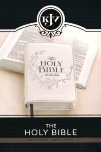 KJV, Compact Bible, Imitation Leather, White, Large Print