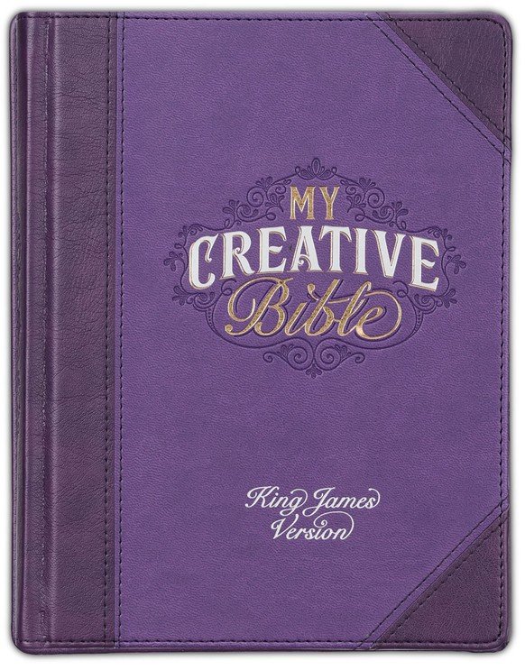 KJV, My Creative Holy Bible, Imitation Leather, Purple